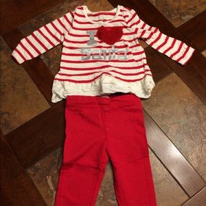 Christmas outfit 6-12 months